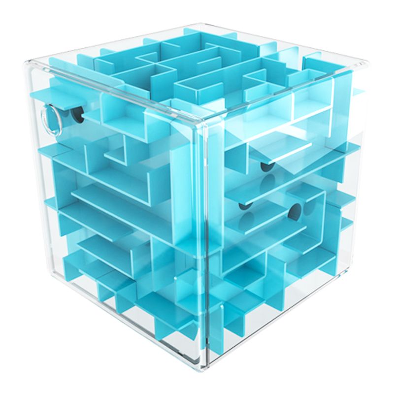 Motorized Motion 3D Gravity Maze Game Brain Teaser Fidget Toy Puzzle Ball for Kids Ages 6 and up