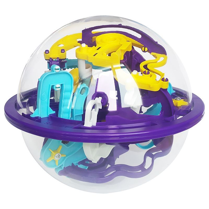 Motorized Motion 3D Gravity Maze Game Brain Teaser Fidget Toy Puzzle Ball for Kids Ages 6 and up