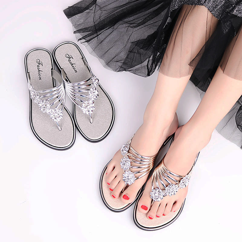 2022 Women's Slippers Summer Sandals Flat Flip-flops
