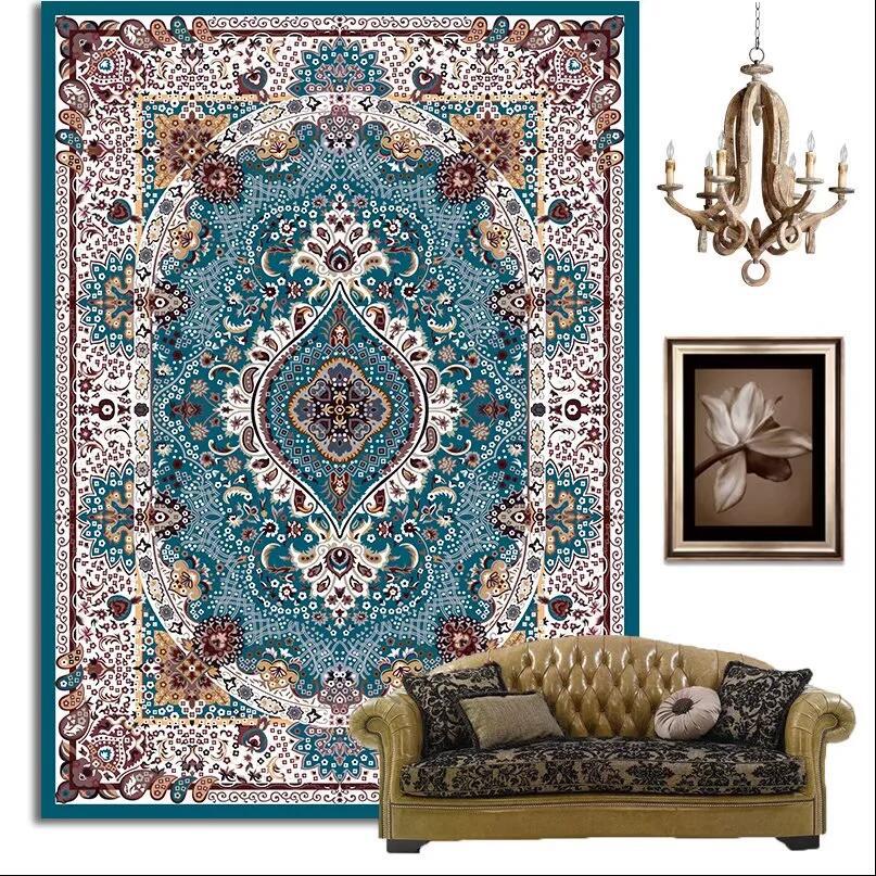 Turkish Ethnic Living Room Bedroom Carpet