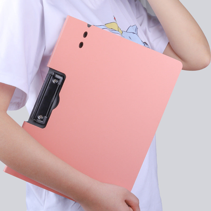 Vertical and Horizontal Secretary Folder Plate Clamp A4 Paper Storage Clamp Plate