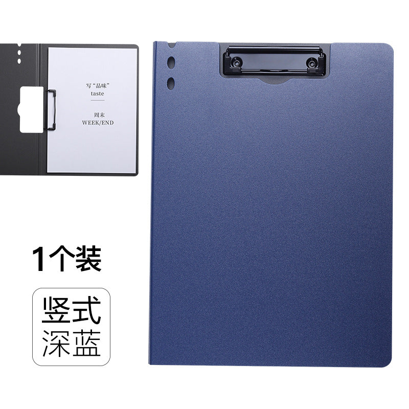 Vertical and Horizontal Secretary Folder Plate Clamp A4 Paper Storage Clamp Plate