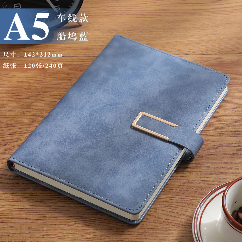 Thickened Buckle Meeting Business Office A5 B5 Notebook Wholesale Custom Logo