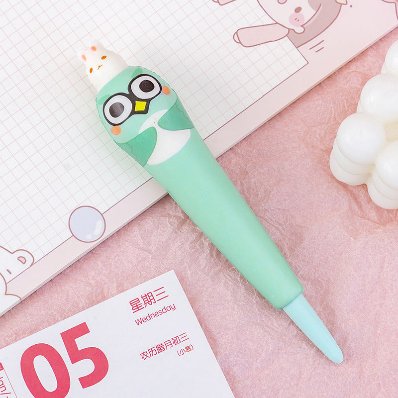 Cartoon Cute Gel Pen Children's Prizes Pupils Reward Creative Small Gifts Decompression Pen