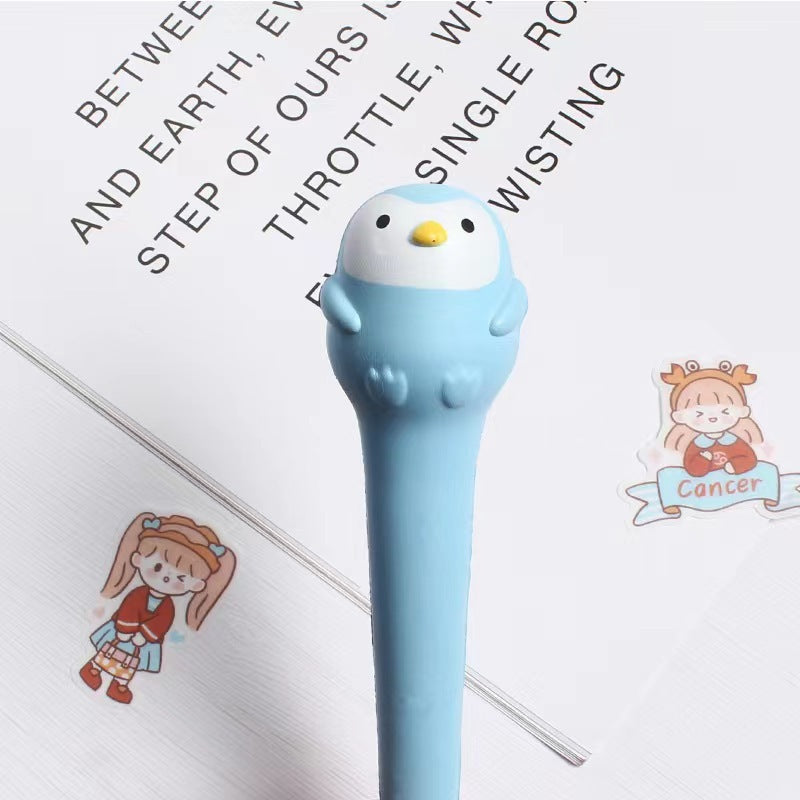 Cartoon Cute Gel Pen Children's Prizes Pupils Reward Creative Small Gifts Decompression Pen