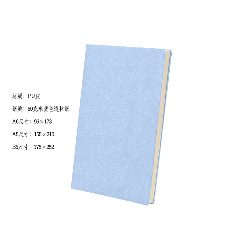 PU Leather Notebook B5 Thick otNebook Office Meeting A6 Notepad A5 Notebook Customized