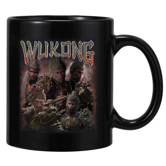 New Black Myth Sun Wukong Ceramic Coffee Mug Tea Cup