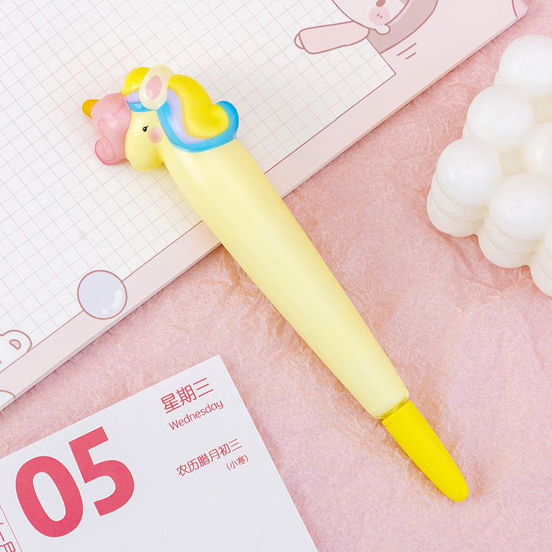 Cartoon Cute Gel Pen Children's Prizes Pupils Reward Creative Small Gifts Decompression Pen