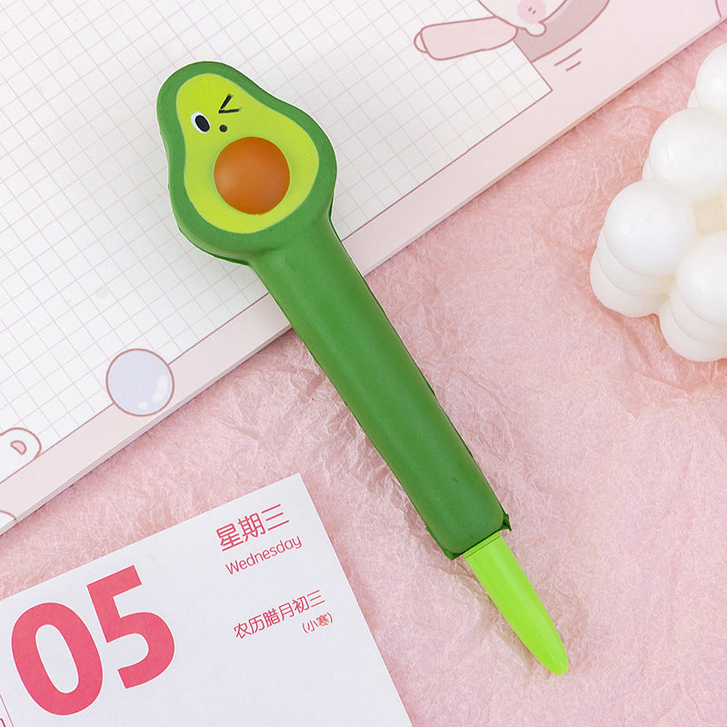 Cartoon Cute Gel Pen Children's Prizes Pupils Reward Creative Small Gifts Decompression Pen