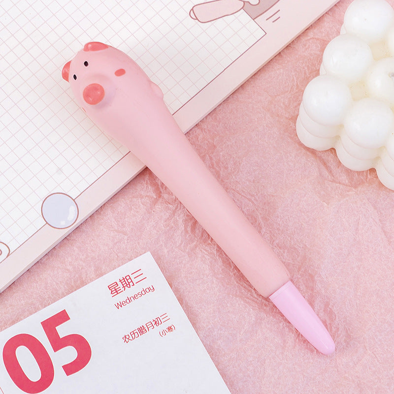 Cartoon Cute Gel Pen Children's Prizes Pupils Reward Creative Small Gifts Decompression Pen