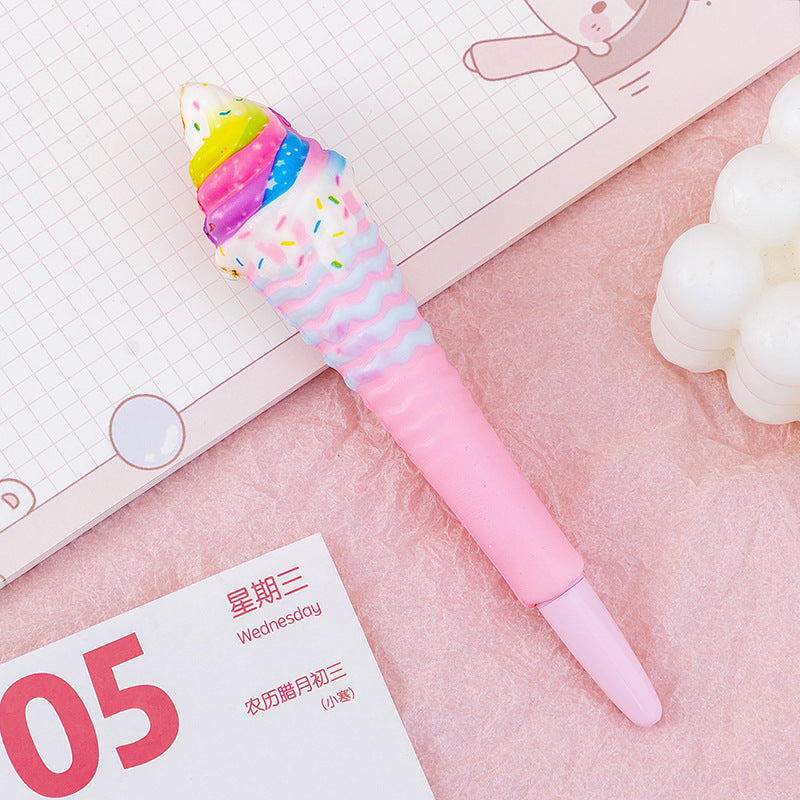 Cartoon Cute Gel Pen Children's Prizes Pupils Reward Creative Small Gifts Decompression Pen