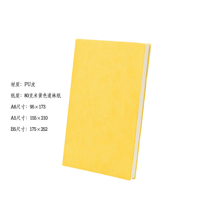 PU Leather Notebook B5 Thick otNebook Office Meeting A6 Notepad A5 Notebook Customized