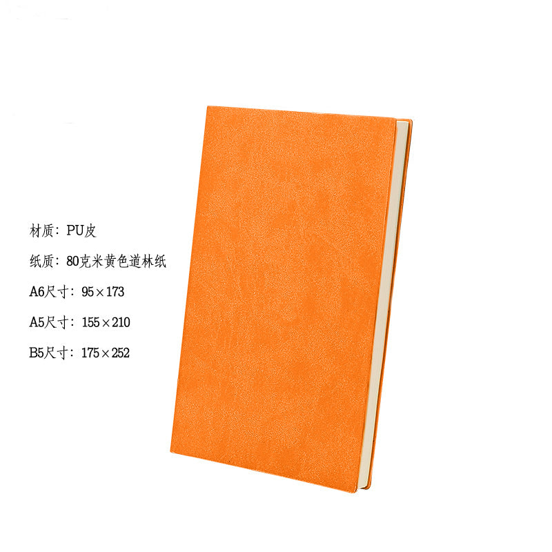 PU Leather Notebook B5 Thick otNebook Office Meeting A6 Notepad A5 Notebook Customized