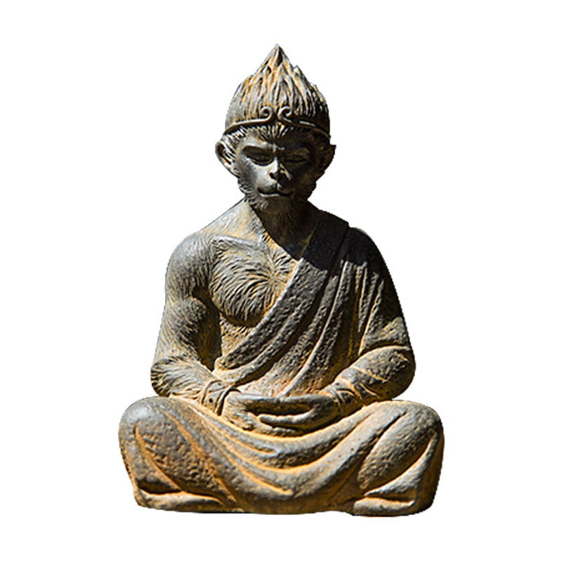 Fighting Saint Buddha Sun Wukong Monkey King Desktop Iron Ornament