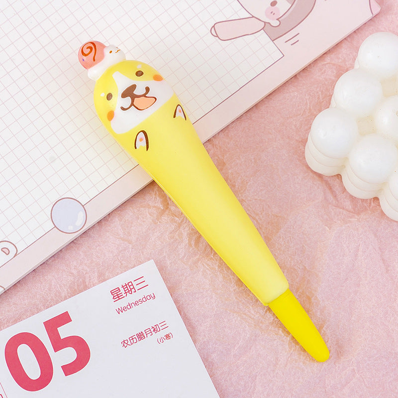 Cartoon Cute Gel Pen Children's Prizes Pupils Reward Creative Small Gifts Decompression Pen