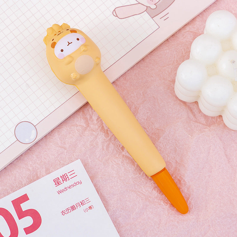Cartoon Cute Gel Pen Children's Prizes Pupils Reward Creative Small Gifts Decompression Pen