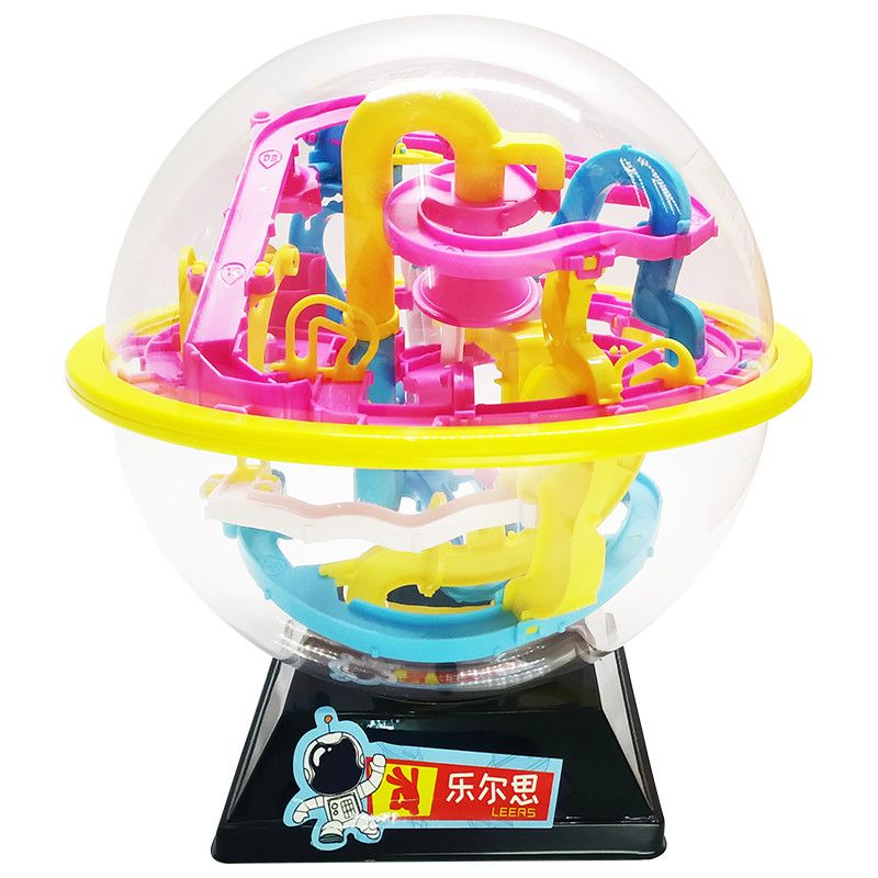 Motorized Motion 3D Gravity Maze Game Brain Teaser Fidget Toy Puzzle Ball for Kids Ages 6 and up