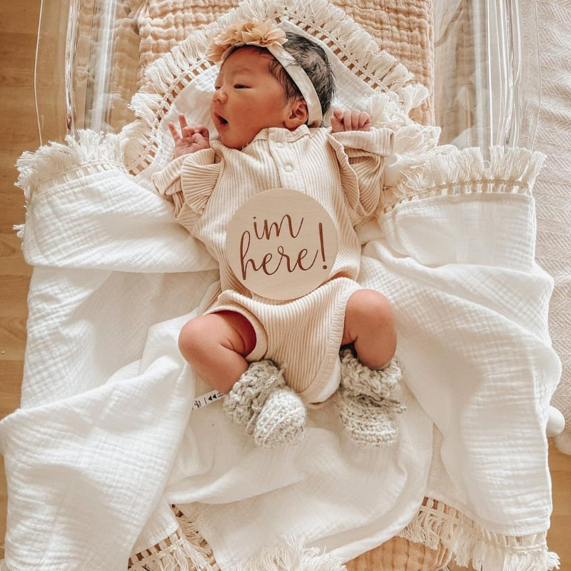 Cotton Swaddle Blankets for Newborn Baby