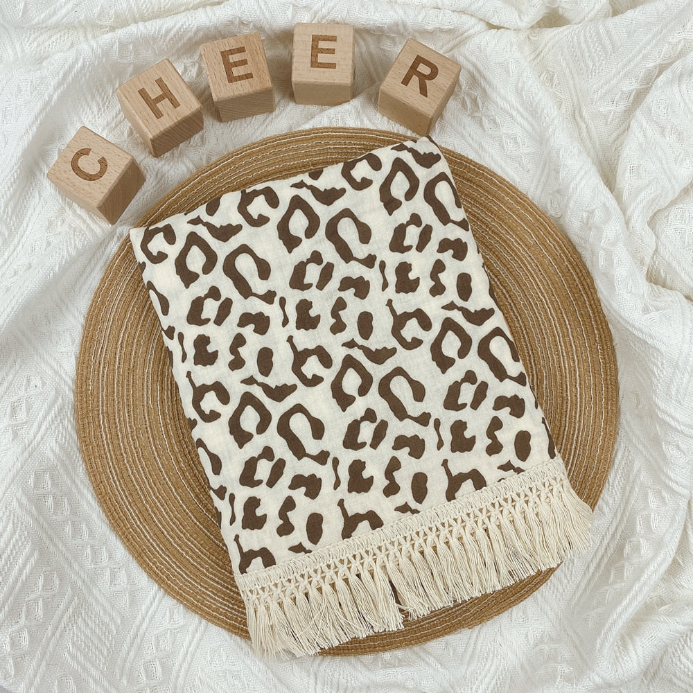 Cotton Swaddle Blankets for Newborn Baby