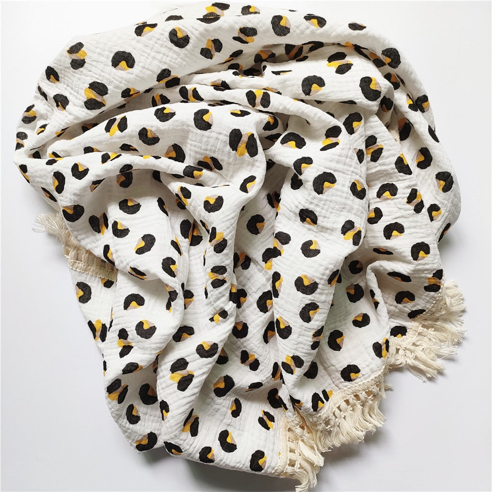 Cotton Swaddle Blankets for Newborn Baby