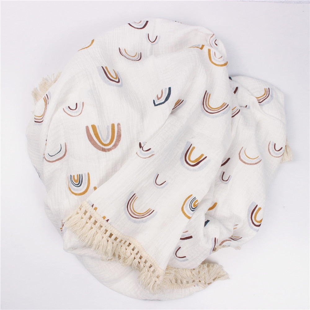 Cotton Swaddle Blankets for Newborn Baby
