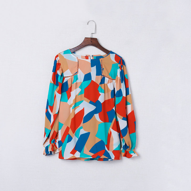 2022 New Design Fashionable Casual Ladies Knit Long Sleeve T Shirts Women Tops