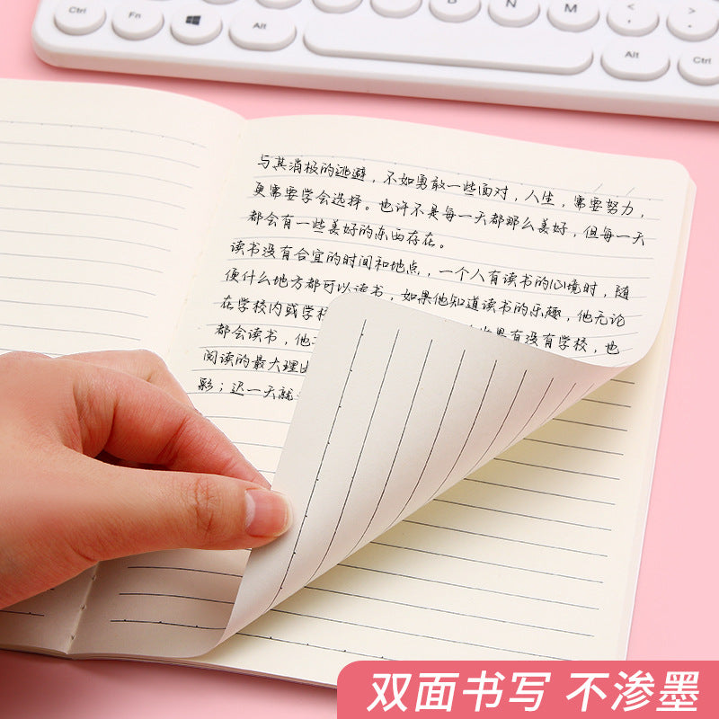 A5 Cartoon Retro Notebook B5 Cute Student Stationery Paper Student Prize Notepad