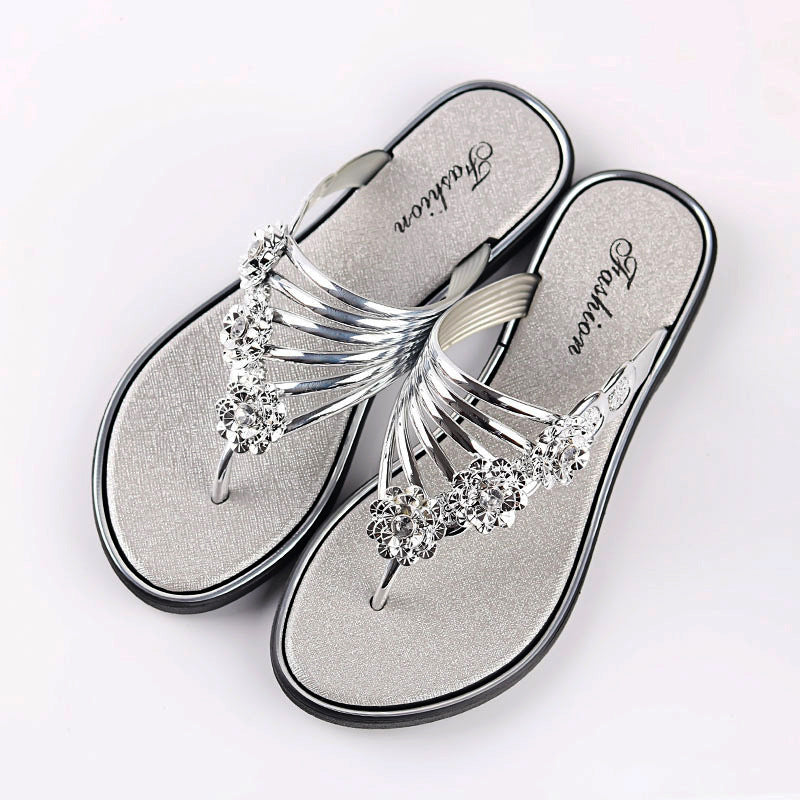 2022 Women's Slippers Summer Sandals Flat Flip-flops