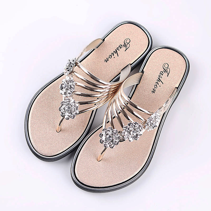 2022 Women's Slippers Summer Sandals Flat Flip-flops