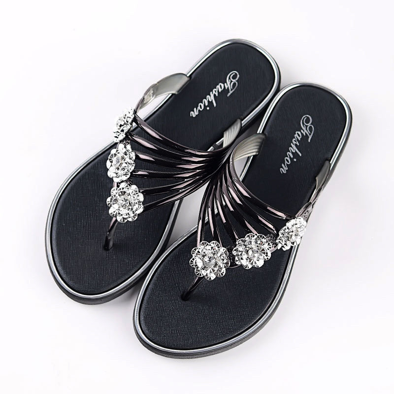 2022 Women's Slippers Summer Sandals Flat Flip-flops